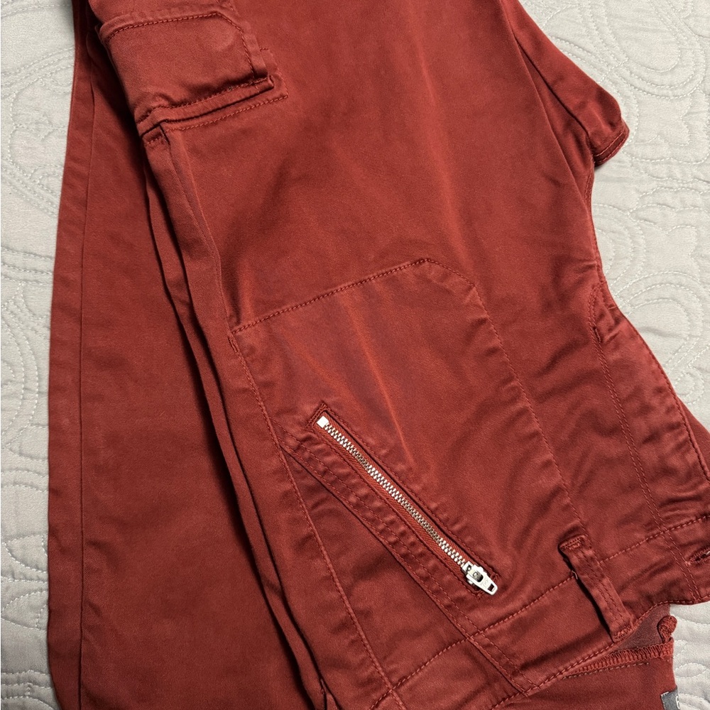 Level 99 Rust Color Cargo Pants